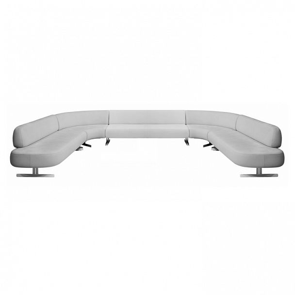 Диван "Стоун С-20/12" 3-х местный округлый с обеих сторон - Вид 4