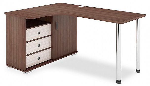 Стол письменный СР-165СМ Карамель/Шамони левый - Вид 1