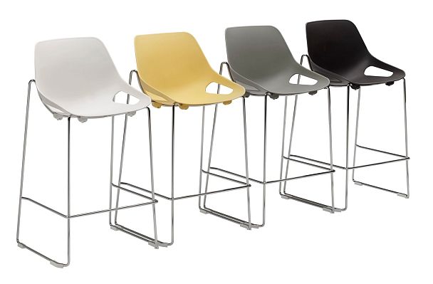 Стул Q5 (пруток, барный), желтый - Вид 10