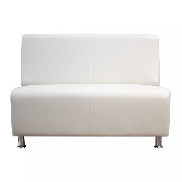 Диван "Денвер" 2-х местн., кожа+иск.кожа - Вид 2