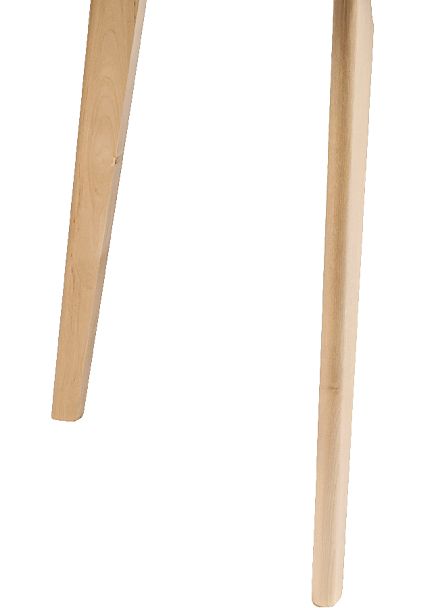 Обеденная группа стол раздвижной Норден 120 Белый/Натуральный и 4 стула Мэти Натуральный/Серый велюр - Вид 11