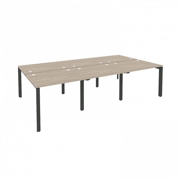 Рабочая станция "Onix" O.MP-D.RS-6.1.8 дуб аттик/антрацит - Вид 1