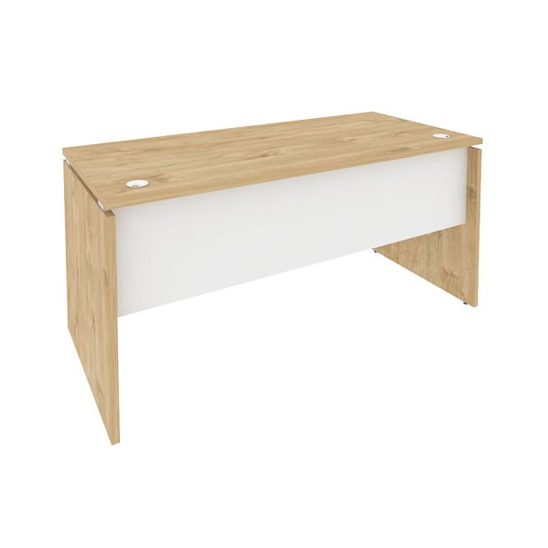 Onix Стол письменный O.SP-4.7 Тиквуд светлый/Белый бриллиант 1580*720*750 - Вид 1