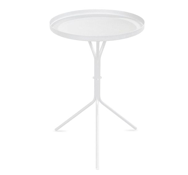 Столик журнальный Sheffilton SHT-CT11 белый муар - Вид 2