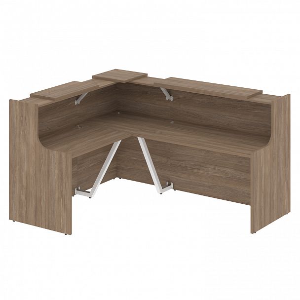 Ресепшн Г-образный "Onix" O.R-K-28 дуб аризона - Вид 1