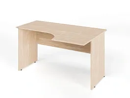 ЛАЙТ / LIGHT RLG004-14x9R Угловой стол 140x90x75 Дуб Сонома - Фото предпросмотра