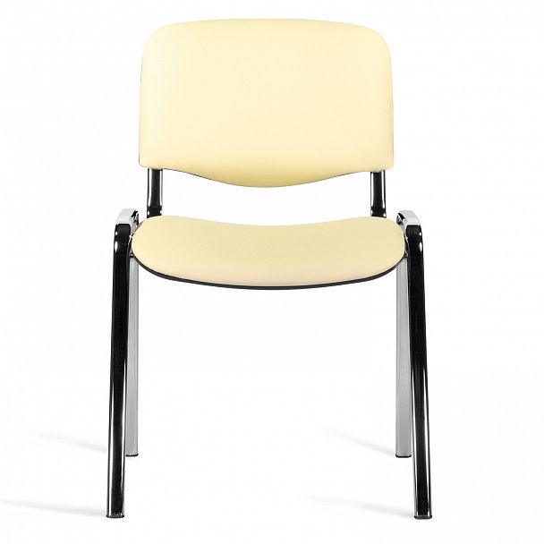 Стул STAFF "Iso Lite CF-008", хром, кожзам бежевый (Z-21), 532568 - Вид 5