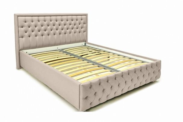Кровать «Флоренция» 180 бежевая - Вид 1