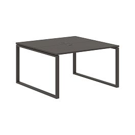 Стол 2-х местный EQWST 1313 Мокко/Мокко 1360х1346х750 EDIS - Фото предпросмотра