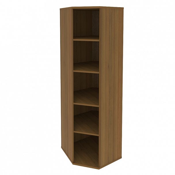 Шкаф угловой "Riva" А.СТ-1.10 орех гварнери - Вид 2