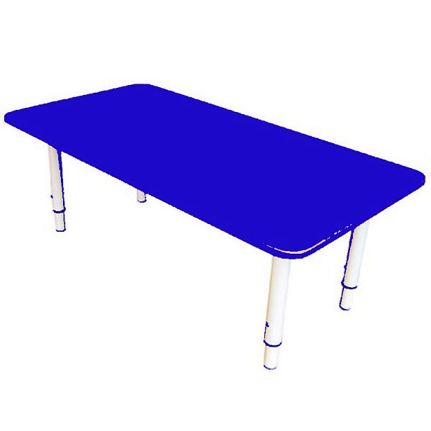 Стол регулируемый "Дошколенок" ЛДСП цветной (900x450) гр.0-3 - Вид 2