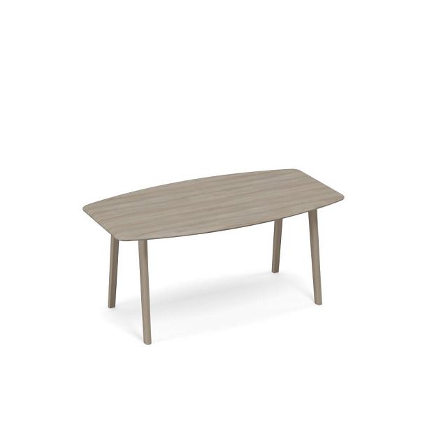 Стол для переговоров фигурный WOOD Time wood ТМ В2 142 ВЛ вяз либерти - Вид 1