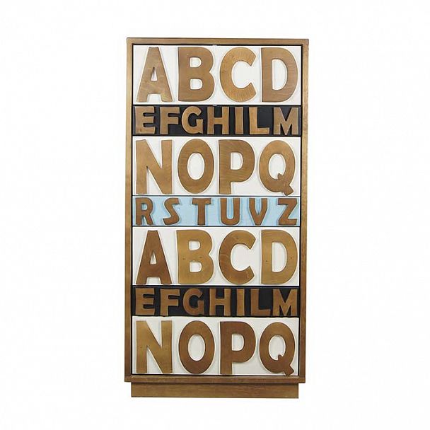 Комод "Aquarelle Birch" AN-09-1 - Вид 1