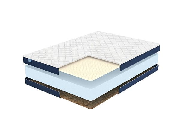 Матрас Димакс Практик Чип Ролл 18 латекс кокос 140х190 - Вид 1