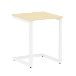 Home Office Стол письменный VR.SP-2-58 Клён/Белый металл 580*600*750 - Фото предпросмотра