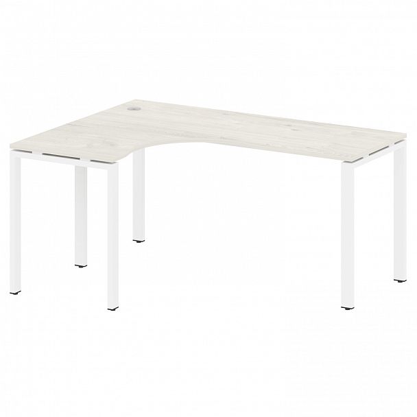 Стол "Metal System" БП.СА-4 дуб наварра/белый - Вид 2
