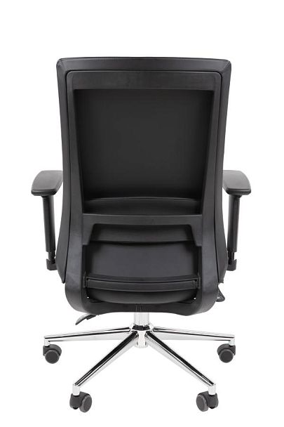 Офисное кресло Chairman 500LUX Россия экокожа черный БП - Вид 5