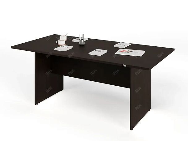 UNITY PОКС-09/18 ВЕНГЕ Конференц стол прямоугольный Универсальный 1800х900х750 - Вид 2