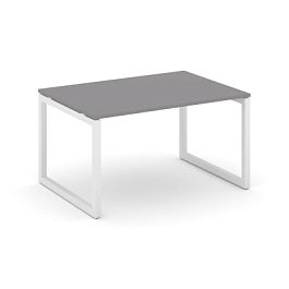 Стайл Проджект Стол переговорный SN-5O.SPRG-001.3 Серый Пепел/Металл Белый 980*980*750 - Фото предпросмотра