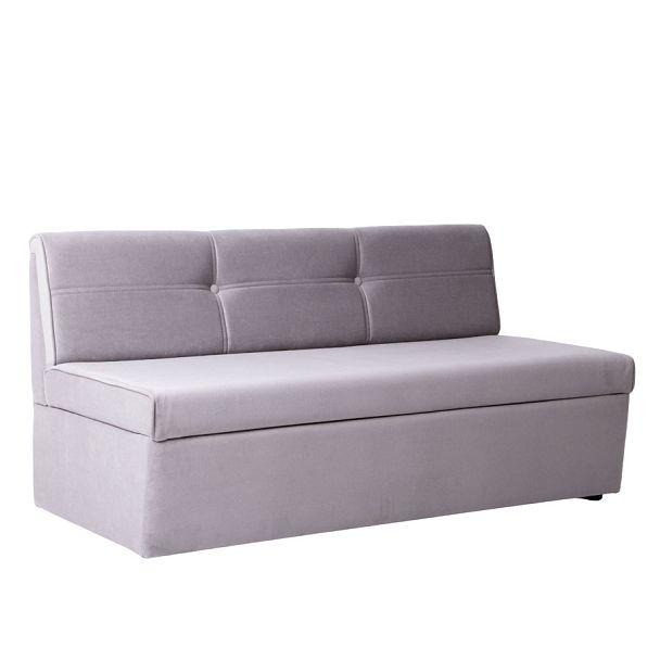 Диван Дублин, велюр Teddy 024, ножки пластиковые - Вид 1