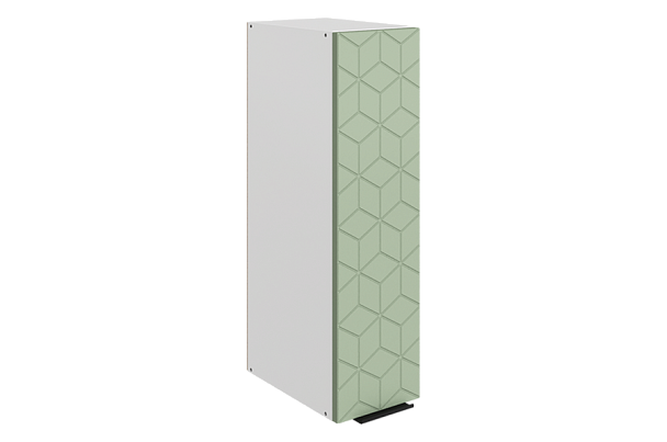 Стоун Шкаф навесной L200 Н720 (1 дв. гл.) с фрезеровкой 23.15.02.2282  - Вид 1