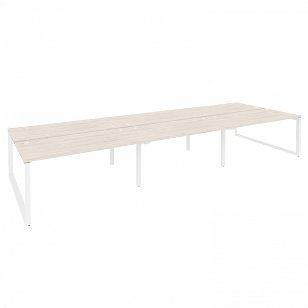 Рабочая станция "Onix" O.MO-D.RS-6.4.8 денвер светлый/белый - Вид 1