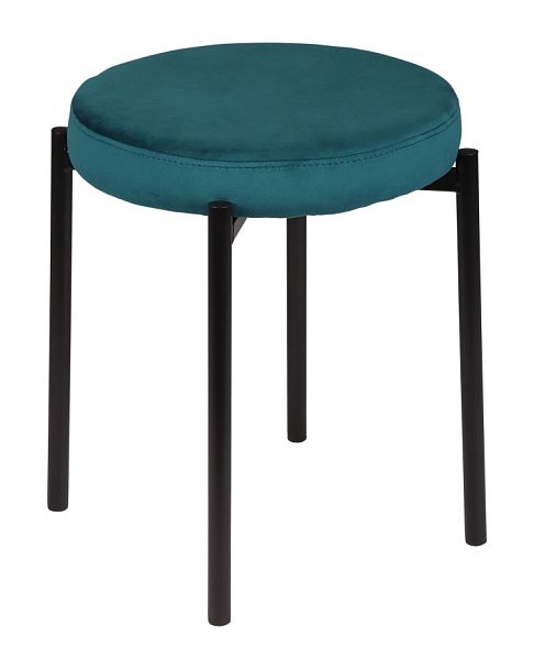 Комплект табуретов Кен, Confetti izumrud/черный, 3 шт. - Вид 1