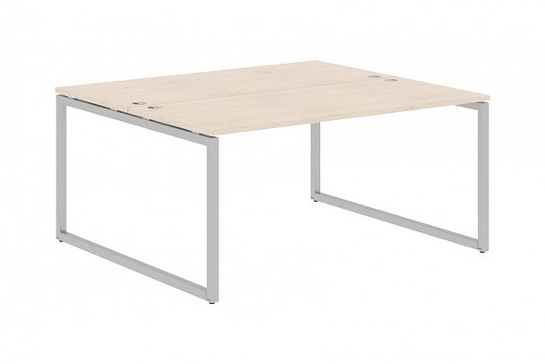 Стол "XTen-Q" XQWST 1614 бук тиара/алюминий - Вид 1