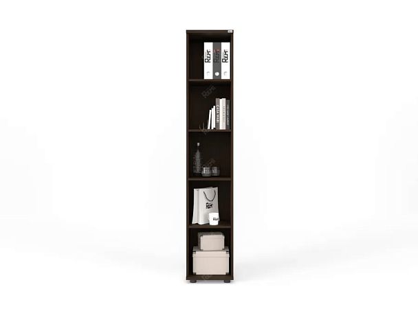 ЛАЙТ / LIGHT RLG026-35x35 Узкий стеллаж 35x35x183 Венге - Вид 3