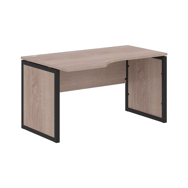 Стол эргономичный XQPCET 149(L) Дуб Сонома/Антрацит 1400х900х750 XTEN-QP - Вид 1
