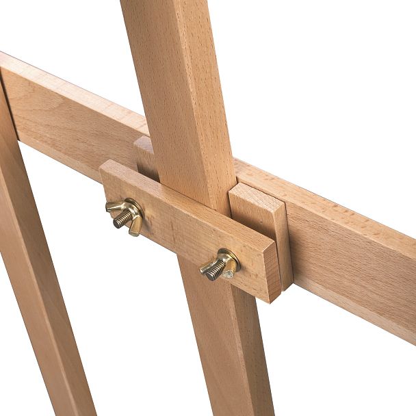 Мольберт напольный из бука, 158х50х87 см, высота холста до 121 см, лакированный, BRAUBERG ART CLASSIC, 192259 - Вид 14