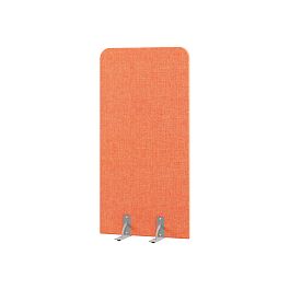 Перегородка акустическая прямая Everprof EVO Acoustic на опорах 800х28х1600 Ткань Romeo 08 - Фото предпросмотра