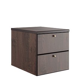 Тумба подвесная с 2 ящиками Capital 45x57x46 дуб апрельский - Фото предпросмотра