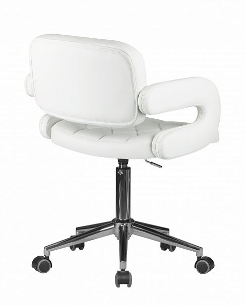 Офисное кресло для персонала DOBRIN LARRY (белый) - Вид 8