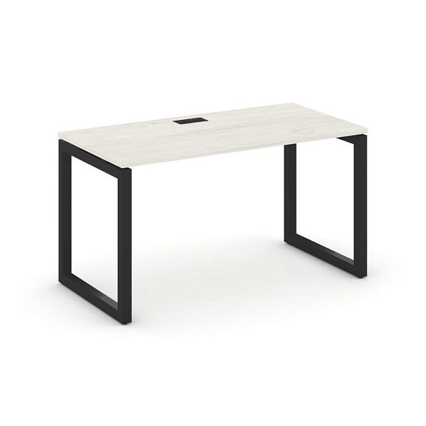 Стайл Проджект Стол письменный SN-5O.SP-004 Дуб Наварра/Металл Черный 1580*600*750 - Вид 1