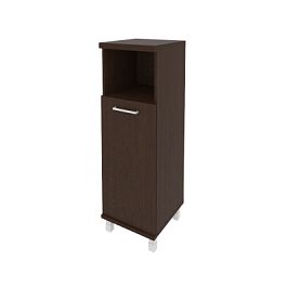 First Шкаф средний узкий правый KSU-2.1 (R) Венге 401*432*1260 - Фото предпросмотра