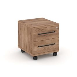 Rift Тумба мобильная усиленная RF.TM-001 Дуб Табак/Металл Черный 416*460*448 - Фото предпросмотра