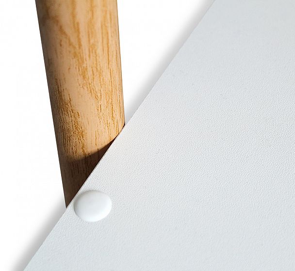 Вешалка Sheffilton SHT-HW2 белый/светлый орех - Вид 7