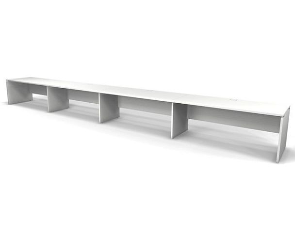 EUROPE/ЕВРОПА RE012-712х80 Односторонняя станция 7120x800x750 Белый - Вид 1