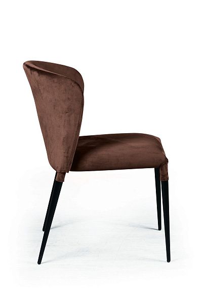Стул Albert (Альберт), бархат коричневый 12 - Вид 3