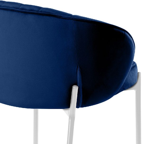 Комплект полубарных стульев Миэль синий/белый, 3 шт. - Вид 8