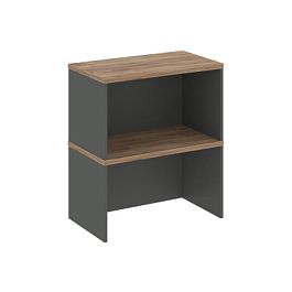 Стайл Проджект Надставка на тумбу 2 яр. SN.NT-004 Антрацит/Дуб Табак 600*400*800 - Фото предпросмотра