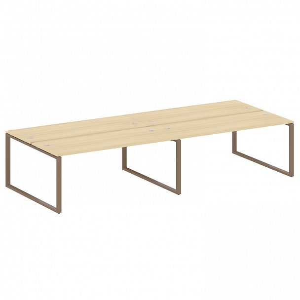 Рабочая станция "Metal System" БО.СМ-4.5 акация/мокко - Вид 1