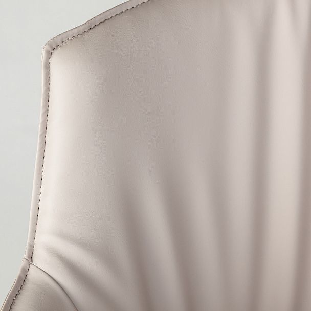 Полукресло Sofia, экокожа soft-touch, серый - Вид 8