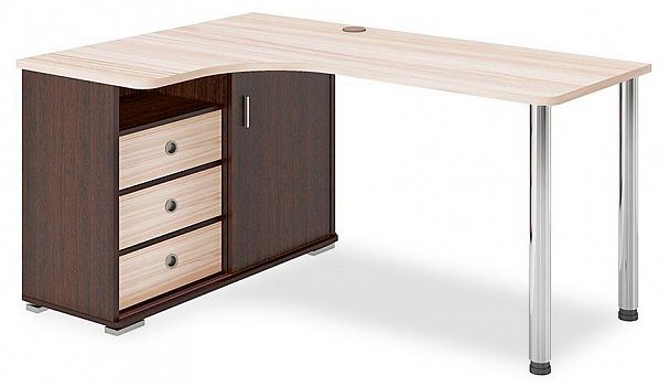 Стол письменный Домино СР-165СМ Венге/Карамель левый - Вид 1