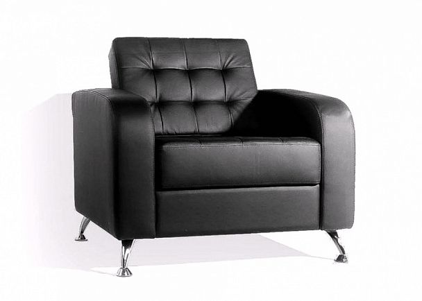 Марс Кресло (890х850х840) Oregon 16 черный "Мягкая мебель для кабинета" ТК-002120401757 черный - Вид 1