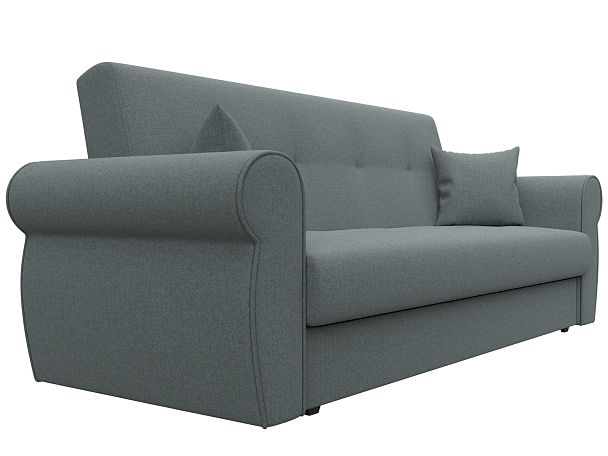 Диван-книжка Лига-019 Рогожка серый - Вид 3