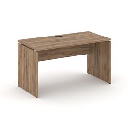 Стайл Проджект Стол письменный SN-D.SP-014 Дуб Табак/Черная Заглушка 1580*700*750 - Фото предпросмотра