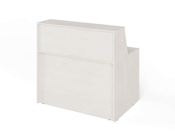 ЛАЙТ / LIGHT RLG068-13x9 Блок ресепшн с полкой 130x90x125 Дуб Молочный - Вид 1