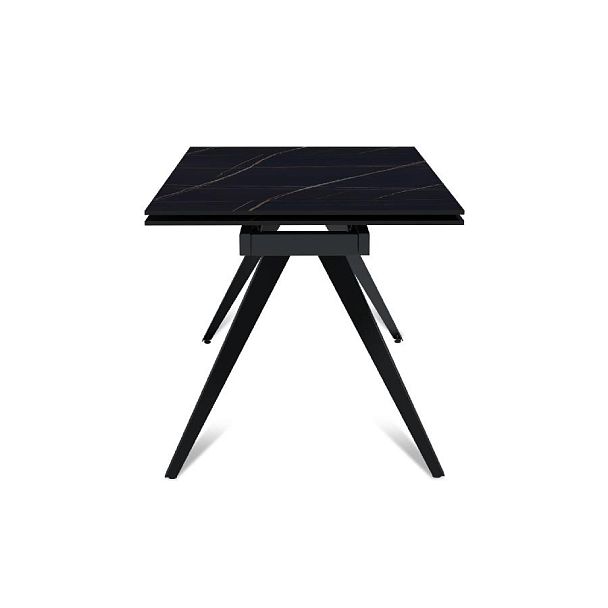 Стол раскладной Asti (140+40+40), керамика матовая Blackgold - Вид 3